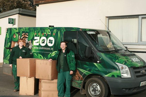 Dublin Zoo Staff Donate Uniforms to Rangers in Ghana