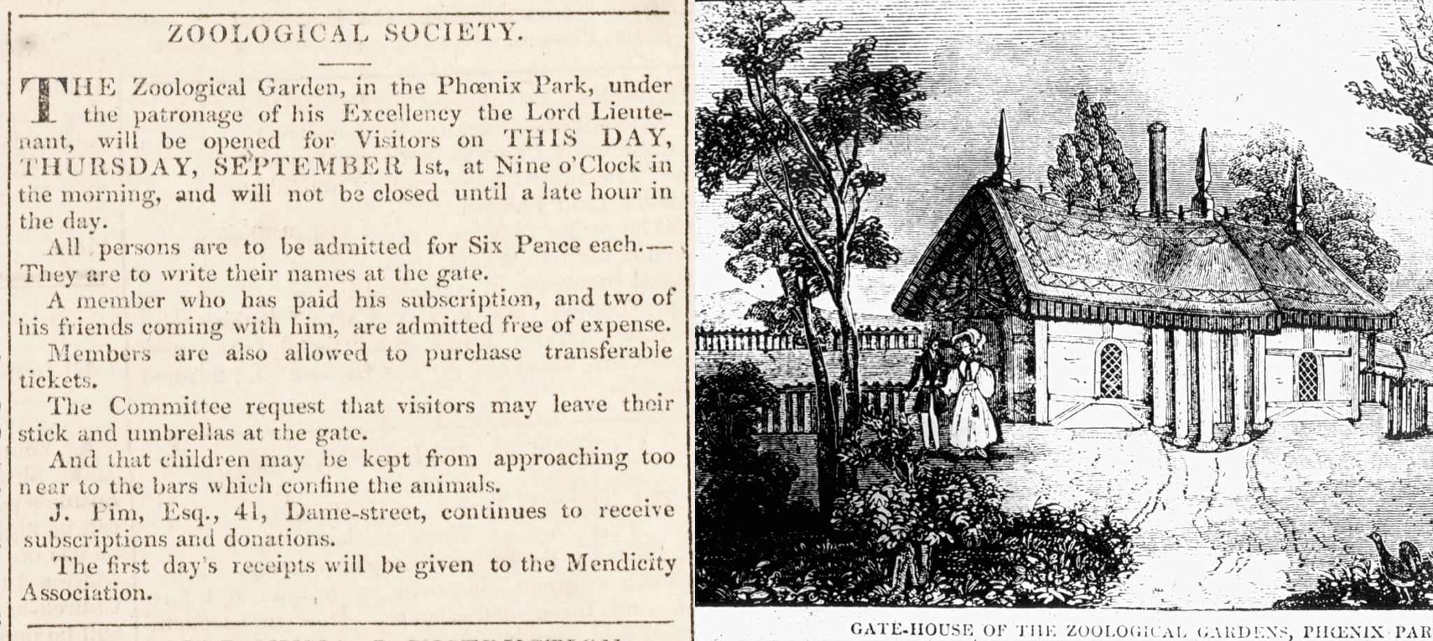 Dublin Zoo, a summary history Dublin Zoo