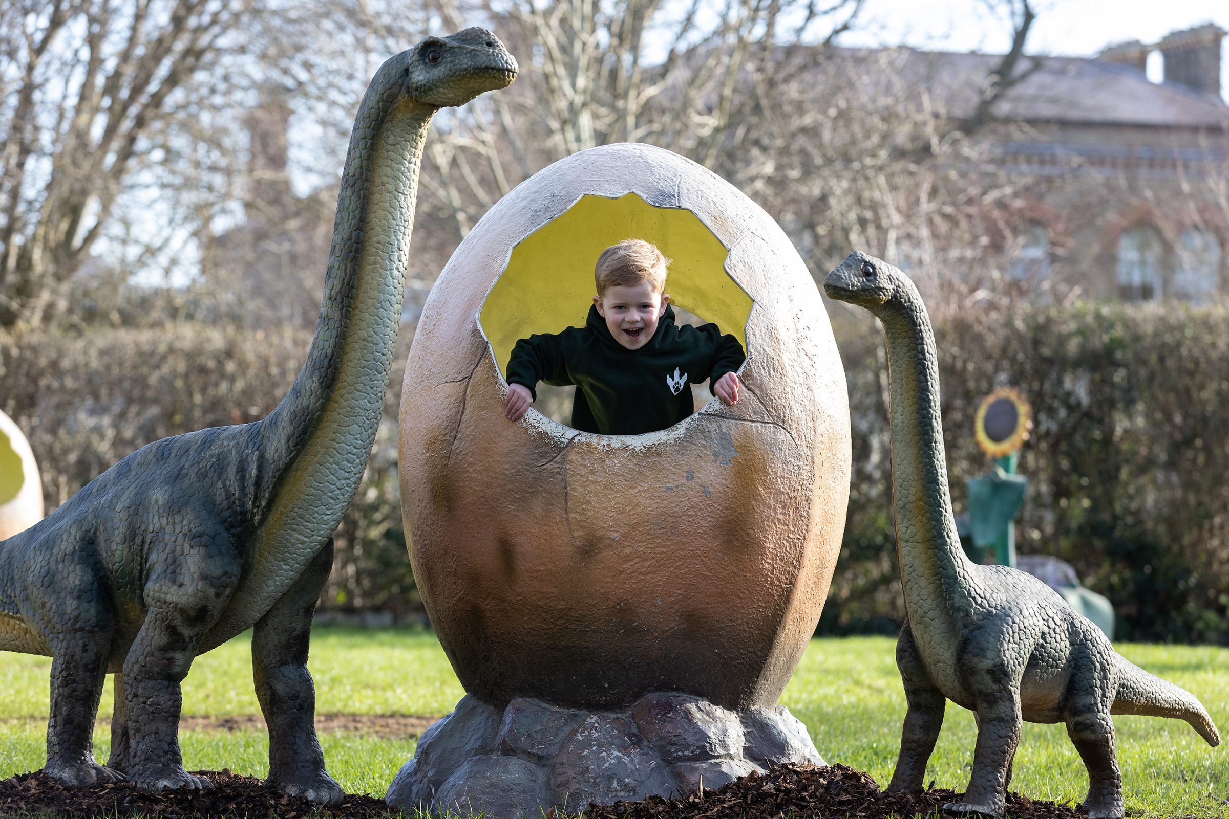 Dublin Zoo’s new Zoorassic Trail Allows Visitors to Walk Among Dinosaurs
